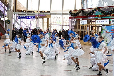 Мероприятия в честь 25-летия открытия нового здания ж/д вокзала проходят в Минске