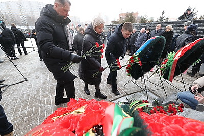 Память погибших в Афганистане почтили в Витебске