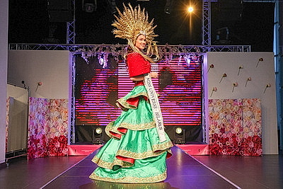 Белорусская красавица Алена Кучерук готовится к конкурсу \"Мисс Вселенная\"