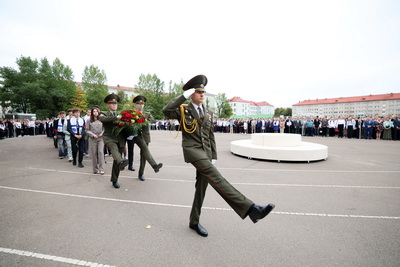 Линейка в День знаний прошла в БНТУ