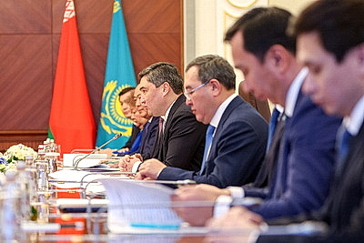 В Астане прошла встреча премьер-министров Беларуси и Казахстана