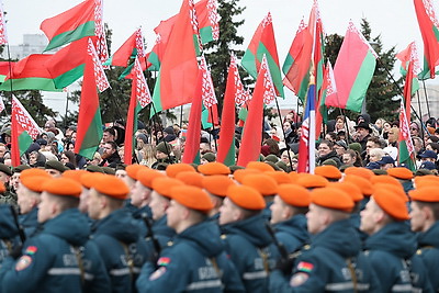 Белорусские военнослужащие принесли клятву на верность народу и Президенту
