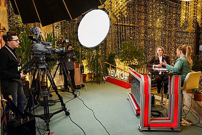 В рамках второго заседания VII ВНС во Дворце Республики организована работа пресс-центра