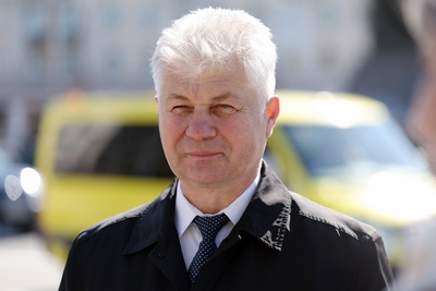 Румак на возложении цветов к монументу Победы: бойцы более 70 национальностей освобождали Беларусь от врага