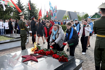 Госсекретарь Совбеза принял участие в торжествах в Слуцке по случаю 80-летия Победы