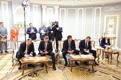 Лукашенко провел встречу с вице-премьером Госсовета КНР