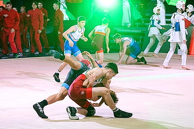 В столичном Дворце спорта проходит праздничное мероприятие к 100-летию спортивной отрасли