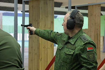 В Минске прошел чемпионат по стрельбе среди руководителей силовых структур и государственных органов