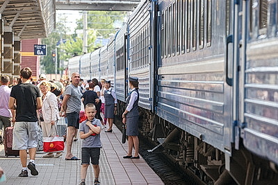 Студотряды отправились из Гомеля в оздоровительные лагеря России