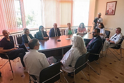 Делегация Ливии посещает учреждения здравоохранения Беларуси