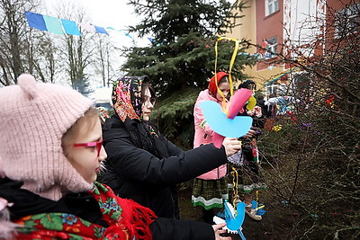\"Разам спяваць и вясну-красну гукаць\". В Гродненском районе прошел праздник \"Гуканне вясны\"