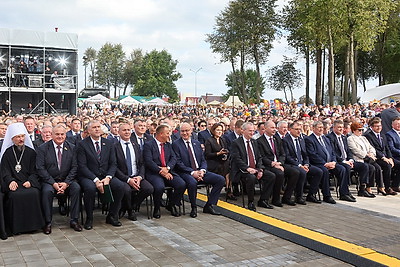 \"Дажынкi-2025\". Как в Заславле проходит областной праздник тружеников села