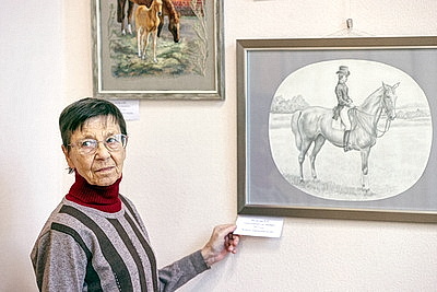 \"Лошадь - человеку крылья!\" Выставка творческих работ открылась в Гомеле