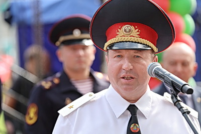 Восемь команд из всех регионов соревнуются за звание лучших в конкурсе Департамента охраны МВД