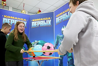 Квест \"Команда первых\" во время \"Марафона единства\" прошел в Солигорске
