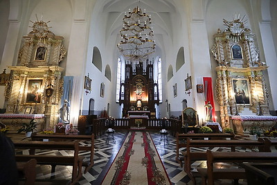 Достопримечательности. Костел святого Иоанна Крестителя