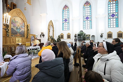 Рождественские службы проходят в католических храмах