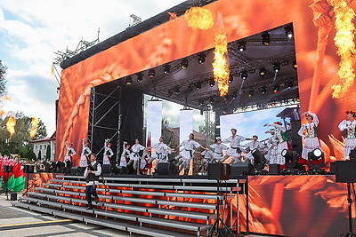 \"Дажынкi-2025\". Как в Заславле проходит областной праздник тружеников села