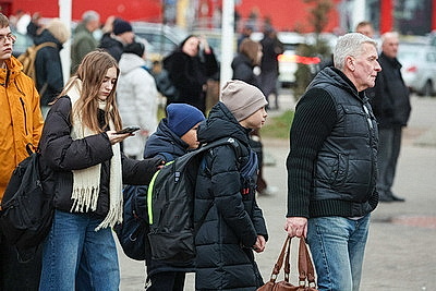 Очереди на маршрутки в сторону Логойска и Смолевичей