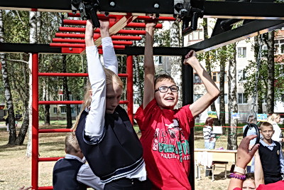 \"Спорт для всех\". В Могилеве появились новые спортивные площадки