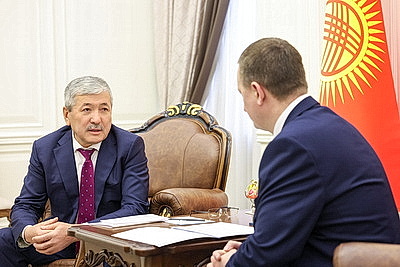 Турчин провел встречу с председателем Кабинета министров Кыргызстана