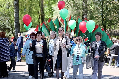 В Беларуси отмечают главный праздник трудящихся - Первомай
