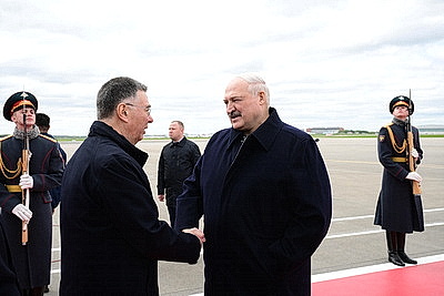 Лукашенко прибыл с рабочим визитом в Россию