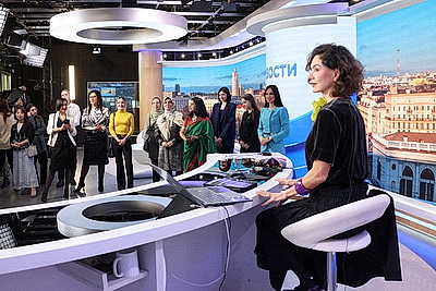 Встреча супруги главы МИД с женами руководителей дипмиссий прошла в Минске накануне 8 Марта