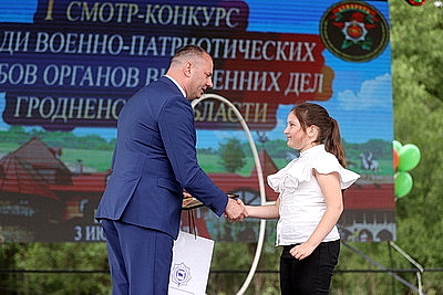 Около 200 участников из Гродненской области собрал первый смотр-конкурс военно-патриотических клубов