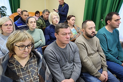 Сергеенко ознакомился с деятельностью Поставского молочного завода