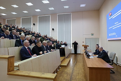 В Борисовском районе проходит учение с республиканскими силами гражданской обороны
