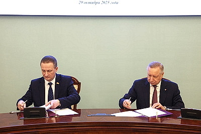 Турчин посещает с рабочим визитом Санкт-Петербург