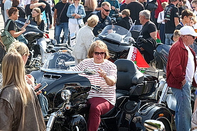 Мотопарад H.O.G. Rally Minsk стартовал от Кургана Славы в праздничный Минск
