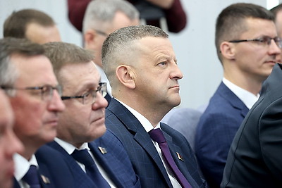 В Микашевичах проходит выездное расширенное заседание Президиума Совета Республики