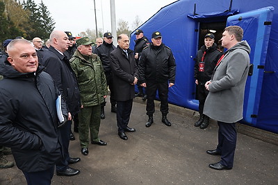 В Борисовском районе проходит учение с республиканскими силами гражданской обороны