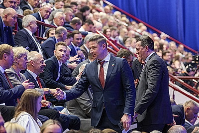 В столичном Дворце спорта проходит праздничное мероприятие к 100-летию спортивной отрасли