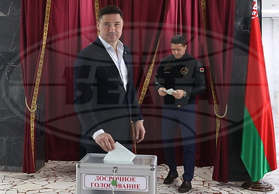 Белорусские хоккеисты проголосовали на выборах Президента