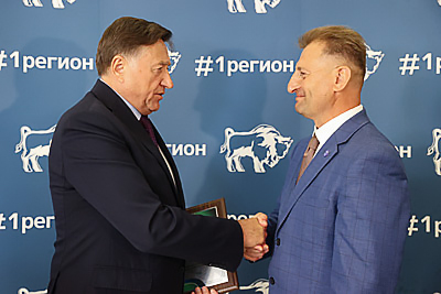В Бресте чествовали чемпионов и обладателей Кубка Беларуси по хоккею на траве