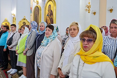 В Свято-Успенском кафедральном соборе Витебска прошел молебен, посвященный началу учебного года