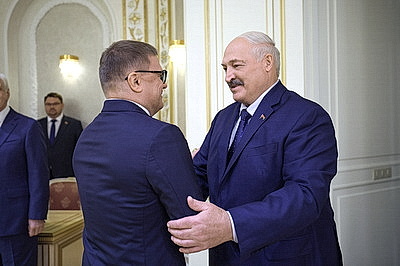 Лукашенко провел встречу с губернатором Челябинской области России