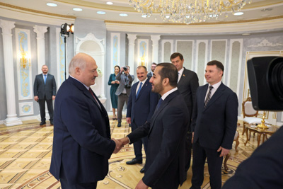 Лукашенко на встрече с наследным принцем Омана: мы стали не просто партнерами, а уже друзьями
