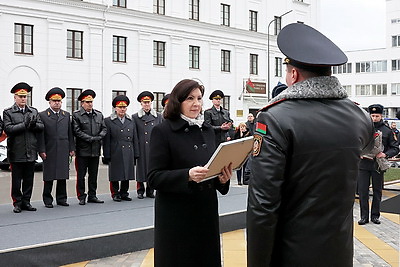 Новое здание ГУВД Мингорисполкома открыли в Минске