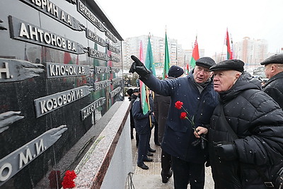 Память погибших в Афганистане почтили в Витебске