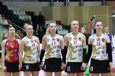 Волейболистки \"Минчанки\" выиграли первый матч финала чемпионата Беларуси
