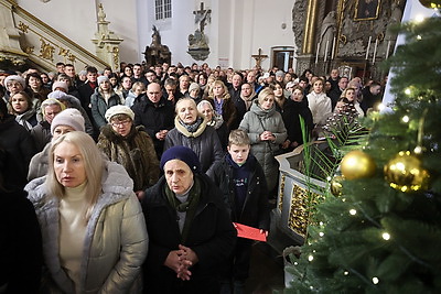 Католики Беларуси празднуют Рождество Христово