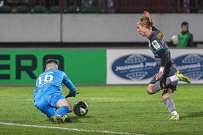 Гродненский \"Неман\" принял у себя дома борисовский БАТЭ