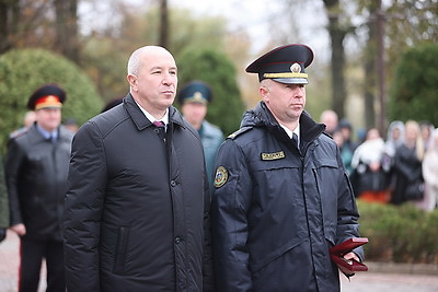 Надежность, профессионализм, отвага. Годовщину образования Департамента охраны МВД отметили в Гродно