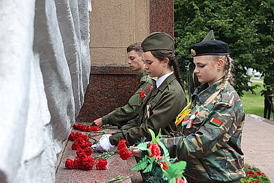 В Минске стартовал финал республиканского смотра-конкурса военно-патриотических объединений