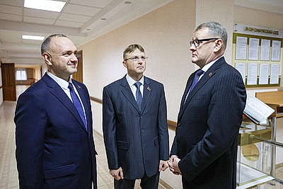 Коллективу Гродненского экономического суда представили нового руководителя