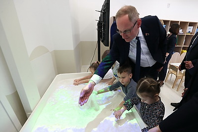 В новом жилом комплексе \"Северный Берег\" открылся первый детский сад